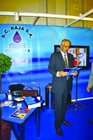 Prezent la expozitia internationala Expo APA, Nicolae Nemirschi a laudat S.C. RAJA S.A. Constanta