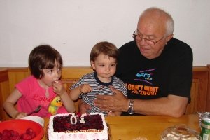 Botez in familia bunicului Arsinel
