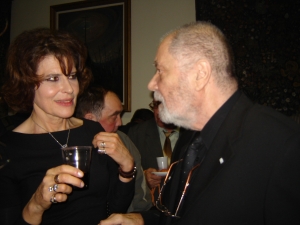Actrita franceza Fanny Ardant, primita cu multa caldura de bucuresteni