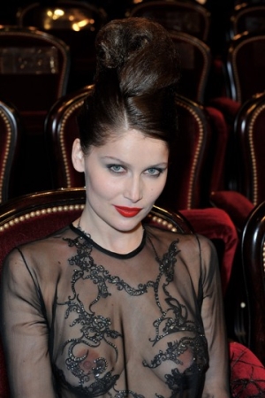 Fara sutien: Laetitia Casta, la Premiile Cesar