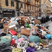 50 de localitati din provincia Palermo sunt invadate de gunoaie