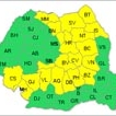 Pana pe 6 martie: Atentionare meteorologica de cod galben
