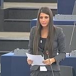 Gafe in Parlamentul European: Elena Basescu, fiica presedintelui Romaniei, a facut doua greseli