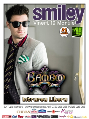 Smiley concerteaza la Club Bamboo