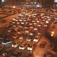Traficul rutier de Paste in zonele cu biserici