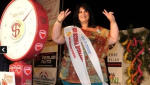 Cea mai corpolenta gratie feminina a Italiei