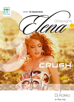 Elena Gheorghe canta la Summer Crush Mamaia