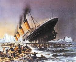 Sfârşitul Titanicului...trist, nu?