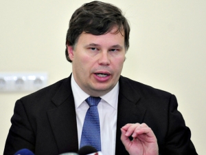 Jefrrey Franks l-a vizitat pe Emil Boc la Palatul Victoria