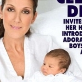 Celine Dion a pozat alaturi de gemeni