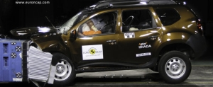 Dacia Duster a primit numai 3 stele in urma testelor de impact