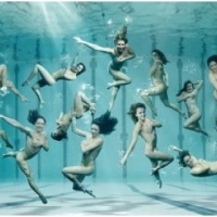Sportive olimpice din Marea Britanie, goale intr-un pictorial sub apa