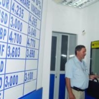 Liniste la casele de schimb valutar