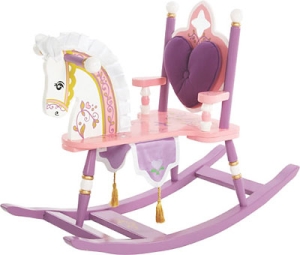 Balansoar-calut Kiddie Ups Princess, un cadou superb pentru cei mici
