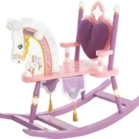 Balansoar-calut Kiddie Ups Princess, un cadou superb pentru cei mici
