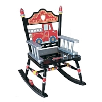 Balansoarul Fire Engine, un obiect de mobilier inedit pentru fiul vostru