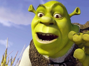 Figurine de ceara din mitologia greaca, impreuna cu Shrek si Harry Poter