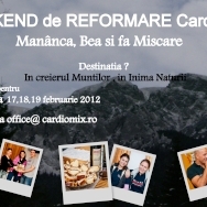 Ne Reformam in Weekend si in 2012! Cardio Mix - Mereu in miscare!