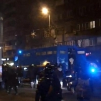 Jandarmii si-au descarcat furia pe ultrasi, in dube