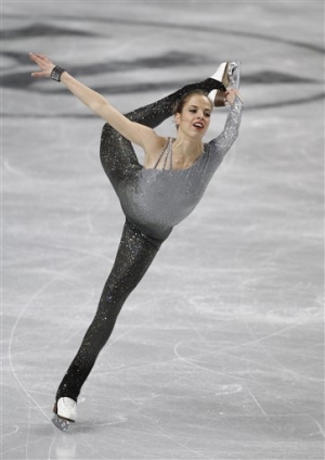 Frumoasa Carolina Kostner  a adus Italiei singurul titlu la Campionatul European de patinaj artistic