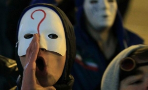 Proteste in Piata Universitatii fata de acordul controversat antipiraterie si anticontrafacere ACTA