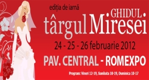 TARGUL GHIDUL MIRESEI - FEBRUARIE 2012

Cel mai mare targ de nunti organizat vreodata in Romania

