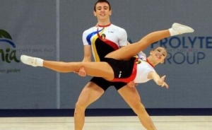 CM de gimnastica aerobica de la Sofia: Romania a castigat medalia de aur in proba de perechi mixte