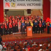 Tricolor USL la Sibiu: Rosu PSD, galben PNL si albastru PC