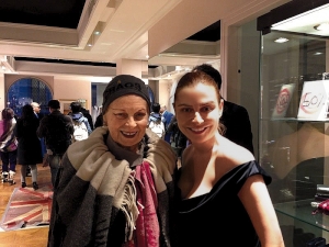 Adina Buzatu a petrecut cu lumea buna a modei la Milano si Florenta
