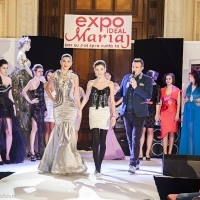 Expo Ideal Mariaj: Surorile Tonciu au defilat pentru prima oara impreuna 