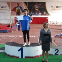 Actrita Manuela Golescu, medaliata cu aur