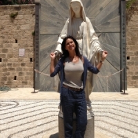 Ramona Badescu, impresionata de locurile sfinte din Israel