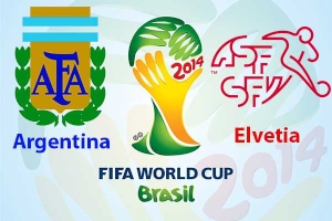 CAMPIONATUL MONDIAL DE FOTBAL 2014 : ARGENTINA-ELVETIA 1-0, gol marcat in minutul 118