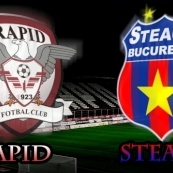 RAPID - STEAUA, in optimile de finala ale Cupei Ligii