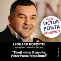 Tineti minte 3 cuvinte- Victor Ponta Presedinte!