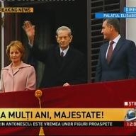 Regele Mihai I isi serbeaza ziua de nastere si onomastica la Palatul Elisabeta