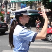 Razie a politiei rutiere in Bucuresti