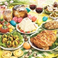 O zicala potrivita pentru mesele de Paste: Trei zile, masa-ntinsa!