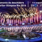 Ceremonia de deschidere a Jocurilor Olimpice 2016, in direct pe TVR 1 si TVR HD