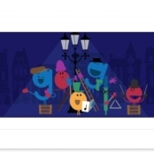 Sarbatori fericite! Google si-a schimbat astazi pagina de start si are un nou Doodle - Sezonul sarbatorilor!