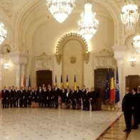 Ministrii au depus juramantul de investire in functie la Palatul Cotroceni