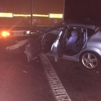 Accident in lant pe Autostrada Soarelui