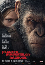Premiera in Romania, vineri, 14 iulie 2017: Planeta Maimutelor: Razboiul