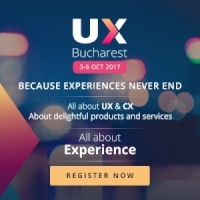 Cea de-a doua editie UX Bucharest va avea loc la inceputul lunii octombrie al acestui an