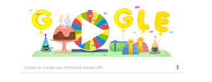 Google marcheaza 19 ani de existenta printr-un nou doodle: Roata norocului
