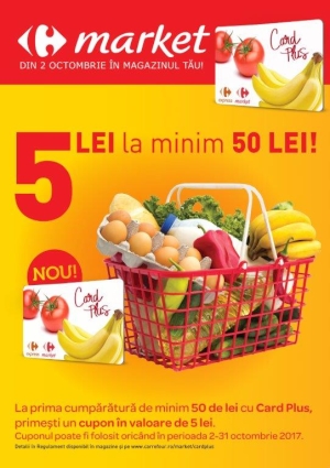 Carrefour lanseaza Card Plus, un nou program de fidelitate, pentru clientii supermarketurilor din 22 de orase