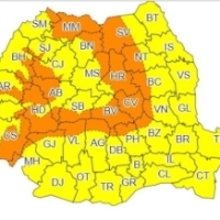 In Romania a venit iarna!