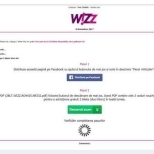 Teapa cu bilete gratuite la WizzAir care circula pe Facebook