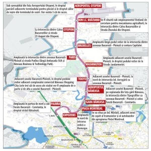Magistrala M6 de metrou (1 Mai-Otopeni) va fi finalizata pana in anul 2020