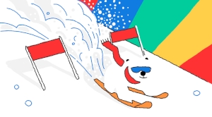 Google marcheaza cea de-a treia zi a Jocurilor Olimpice de Iarna cu un nou Doodle interactiv